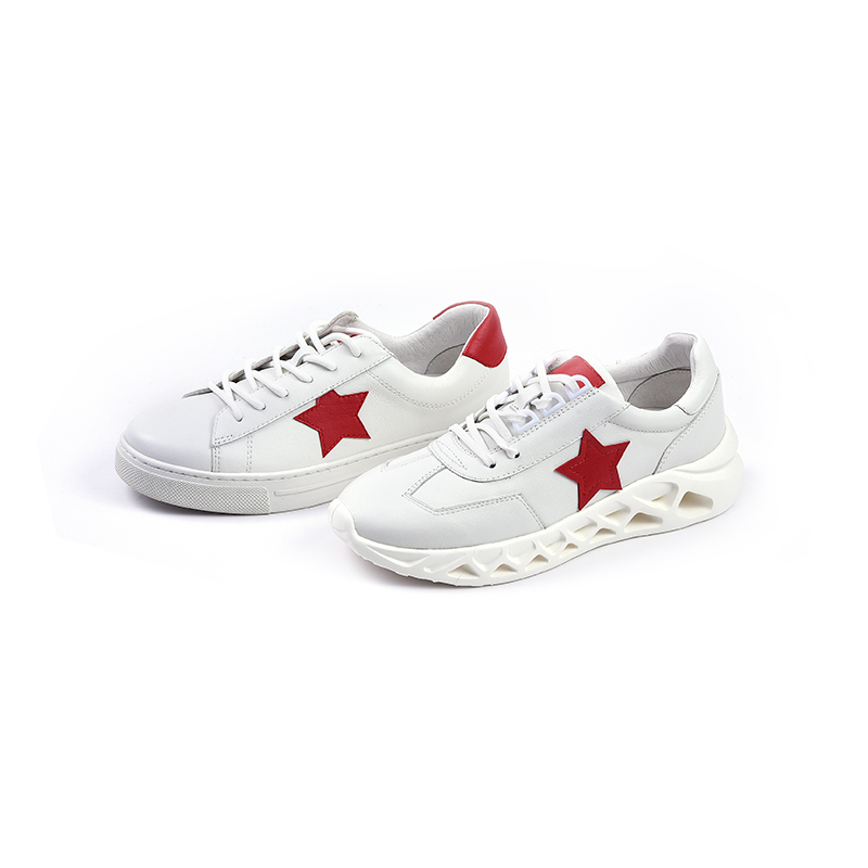 Rote Sternschuhe