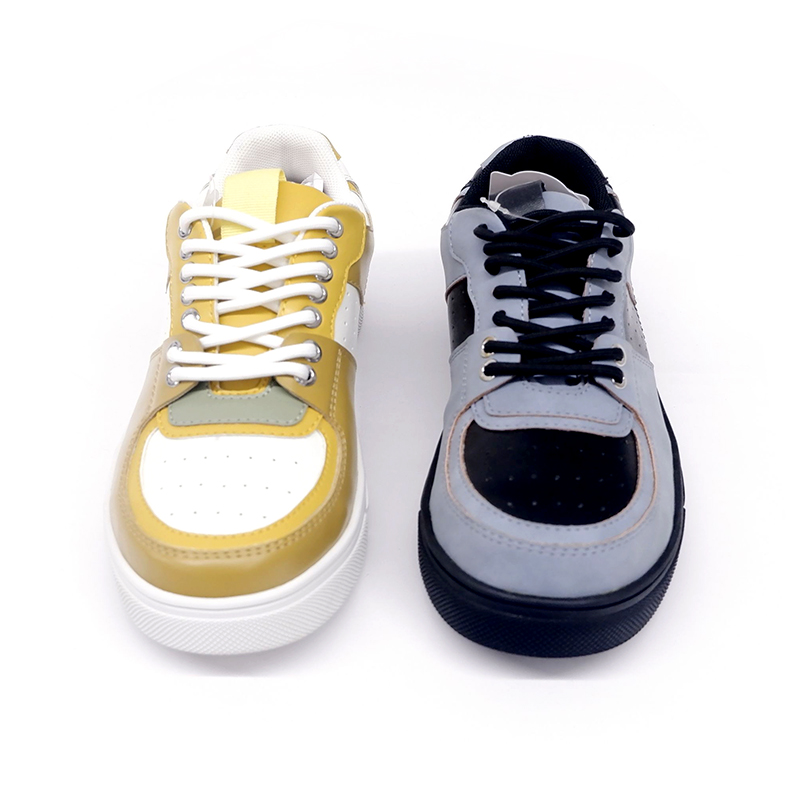Klassische Freizeitschuhe mit Farbkontrast